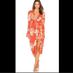 Free the people hot pepper combo dress size L